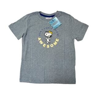 NWT Hanna Andersson Peanuts Snoopy Tee Size 4